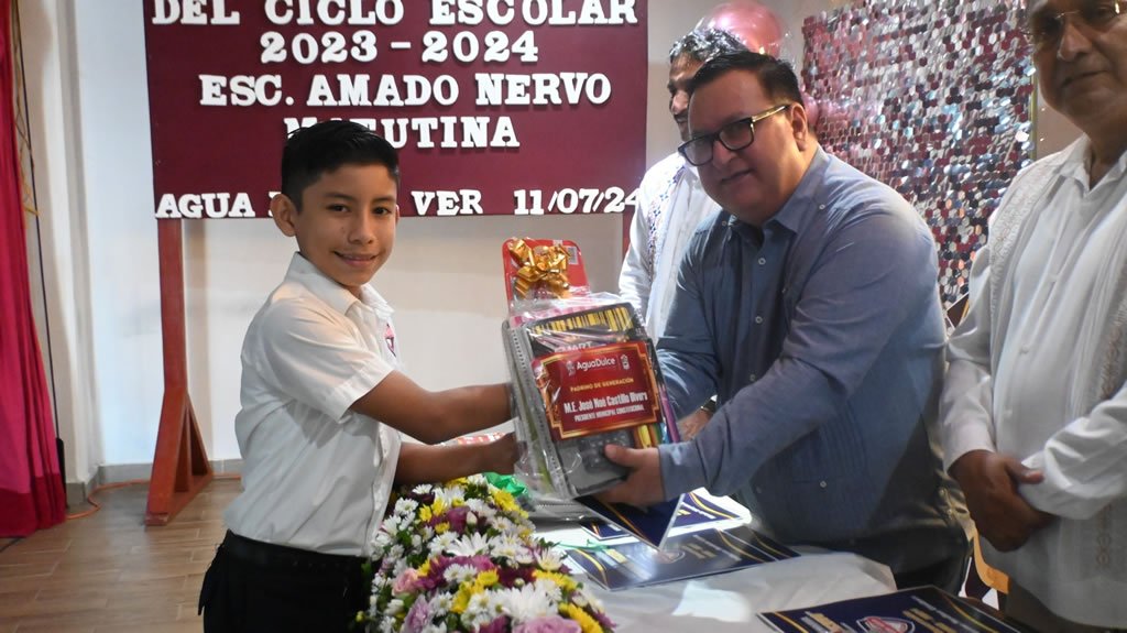 Acompaña el alcalde Noé Castillo a la generación 2018 – 2024 de la Primaria Amado Nervo