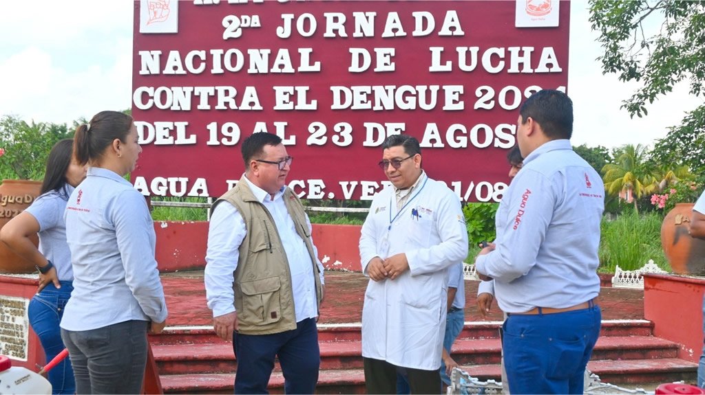 El alcalde Noé Castillo inicia la Segunda Jornada Nacional de Lucha Contra elñ Dengue 2024