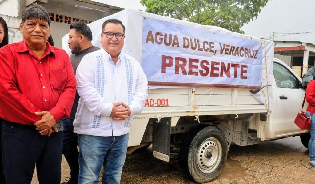 Agradece Noé Castillo la ayuda con destino al norte del Estado